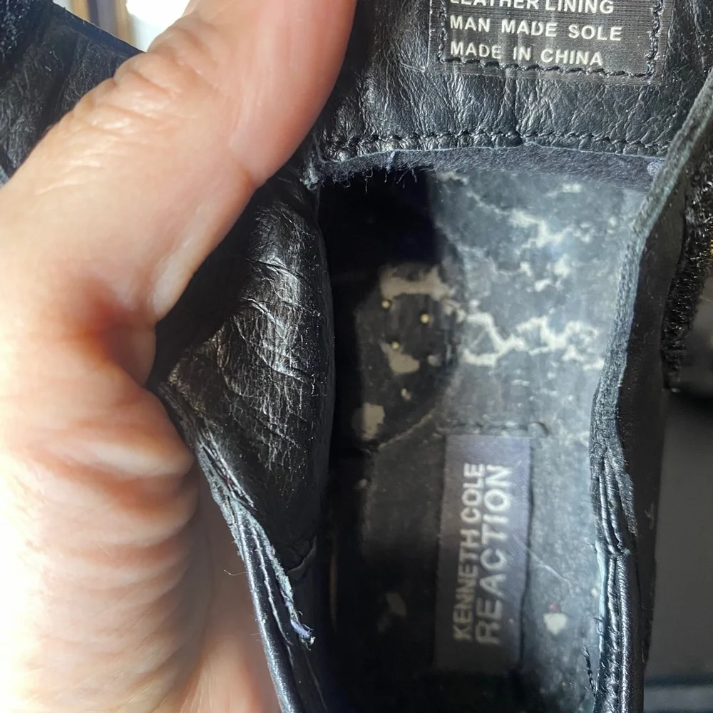 Kenneth Cole Tiny Flex Toddler Black Dress Shoes